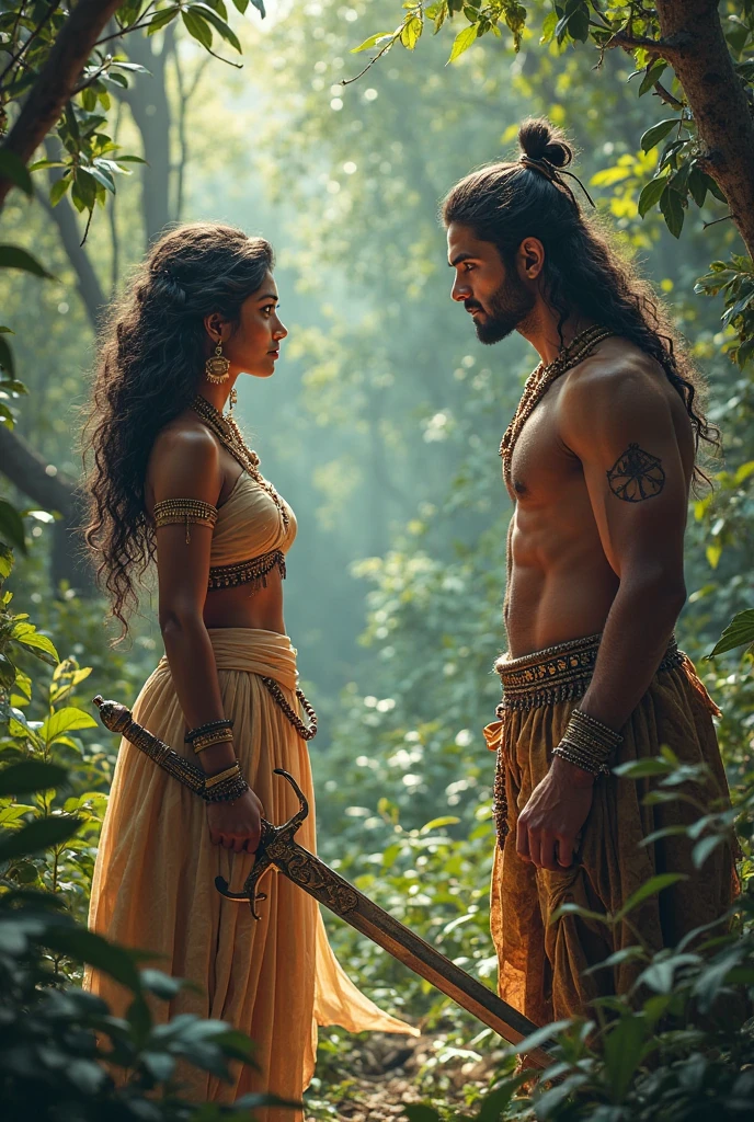 ഒരു മലയാളി ആദ്യവാസി യുവാവ് ഒരു കാട്ടിലൂടെ നടന്നു പോകുന്നു വയസ് 32 ഒപ്പം ഒരു ആദിവാസി പെണ്ണും ഉണ്ട് വയസ് 22