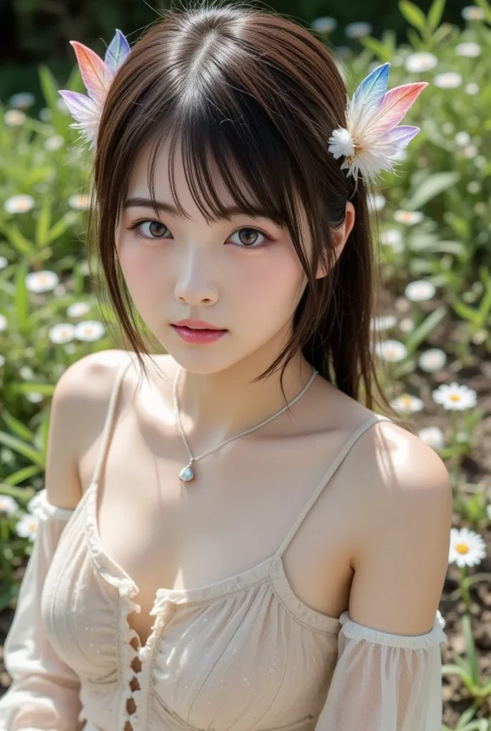 Dynamic Pose,masterpiece, best quality, ultra-detailed, illustration, an extremely delicate and beautiful, professional photograph of a beautiful japan girl, thigh focus, best quality, masterpiece, ultra high res, (photorealistic:1.4), RAW photo, detailed beautiful face, (clear eyes:1.4) girl, (radiant colors), glowing light, captivating details, timeless artistry, creative exploration, girl, looking at viewer, (real), (soft saturation:1)