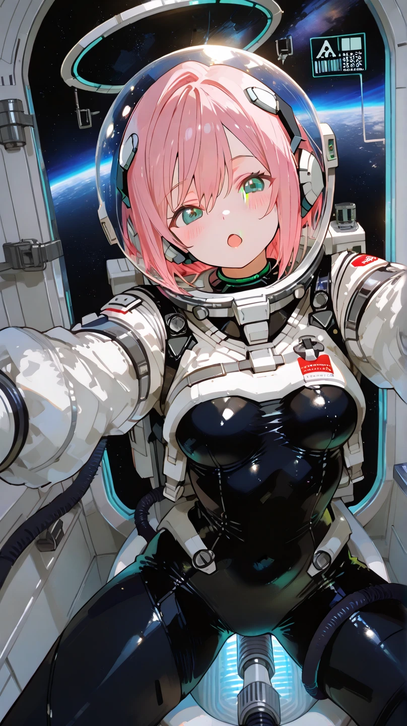 pilot uniform in an airport cockpit, 1girl, tentacles, scared, crying), dripping , tentacles consensual, looking at the viewer, ,, masterpiece, best quality, highly detailed eva helmet, spacesuit, astronaut), medim hair, bubble helmet , anime style, tentacle sex fellowlatio Suspension double penetration, sex, ahegao, torn clothes, tentacles around the chest,,,(spacesuit: 1.15) , white cargo pants, astronaut ), ((Female pilot in the cockpit of a reconnaissance plane), (airplane cockpit), (in flight), (10000 feet altitude)、(sky view):1.7), hold the wheel, from side