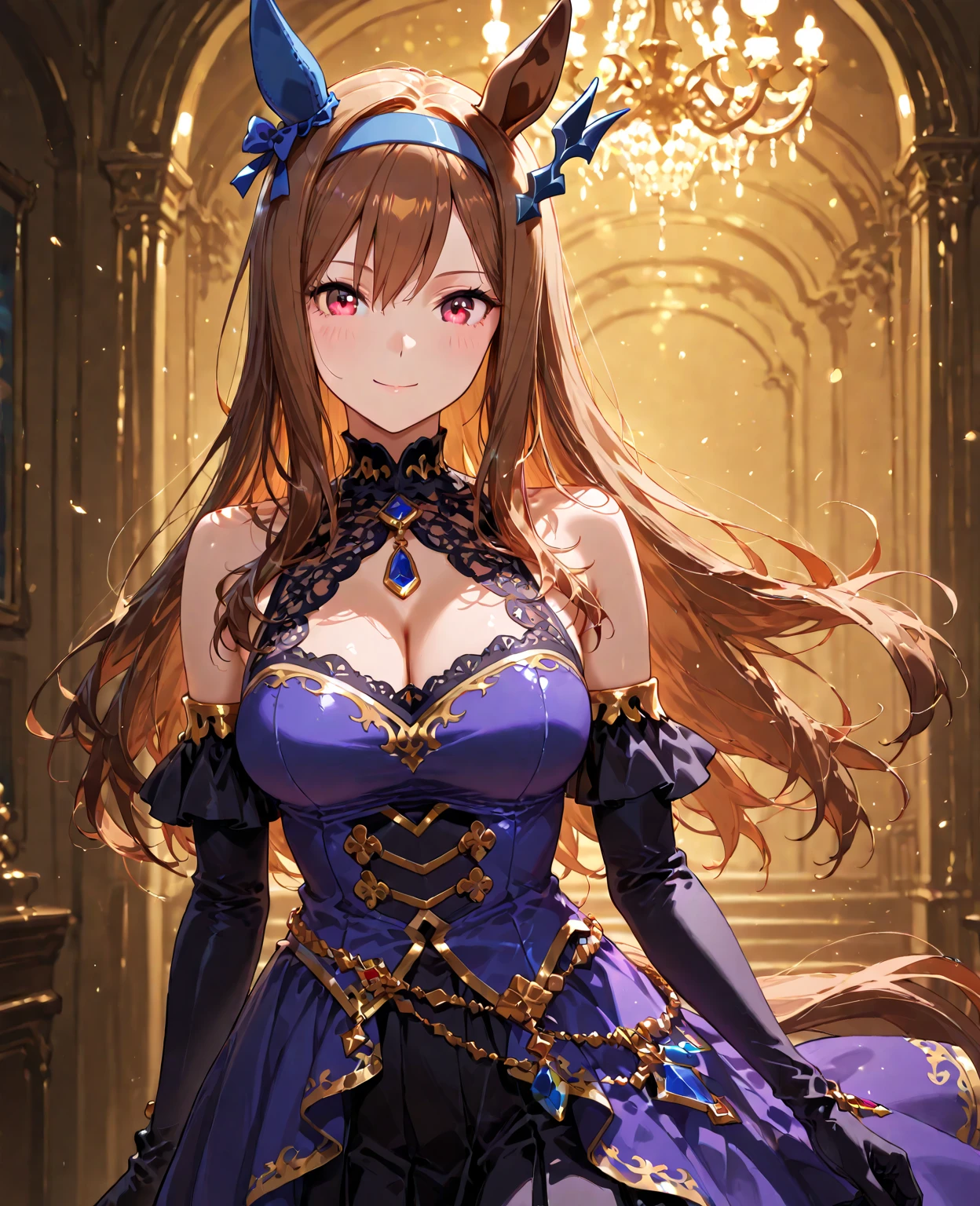 ((anime artstyle)),(Masterpiece),(Best Quality), (Super Detail),((Very Delicate and Beautiful)),(((Solo))),((full body portrait)),((1 princess in gorgeous princess rococo ballgown with voluminous full length hoop skirt)),((crinoline)),Long train,(((standing in garden))),(gorgeous gemstone jewelry),detailed face and eyes,jewel-like eyes,((large amount of straight hair,extremely voluminous Hair,Very Long Straight Hair)),((gigantic tits,Long tits)),cleavage,extremely gorgeousfull hair ornament,((bling-bling extremely gorgeousfull jeweled tiara)),((Dynamic Angle)),Looking at viewer,,flowers,flower petals flowing,((gorgeous princess rococo ballgown with voluminous full length hoop skirt))