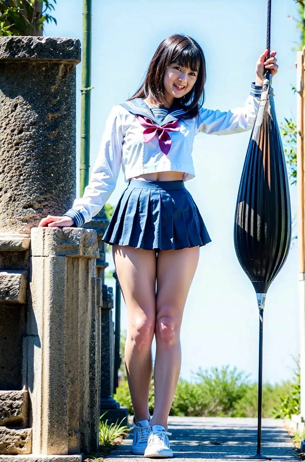 Swimwear that sticks to your skin, Mini skirt sailor suit, Sexy Bikini, Mini skirt maid outfit, Micro Bikini, Underboob, Micro Bikiniメイド, Maid Suit ,slingshot bikini ,Semi-transparent latex sailor suit ,Camel Toe ,(From below:1.4)