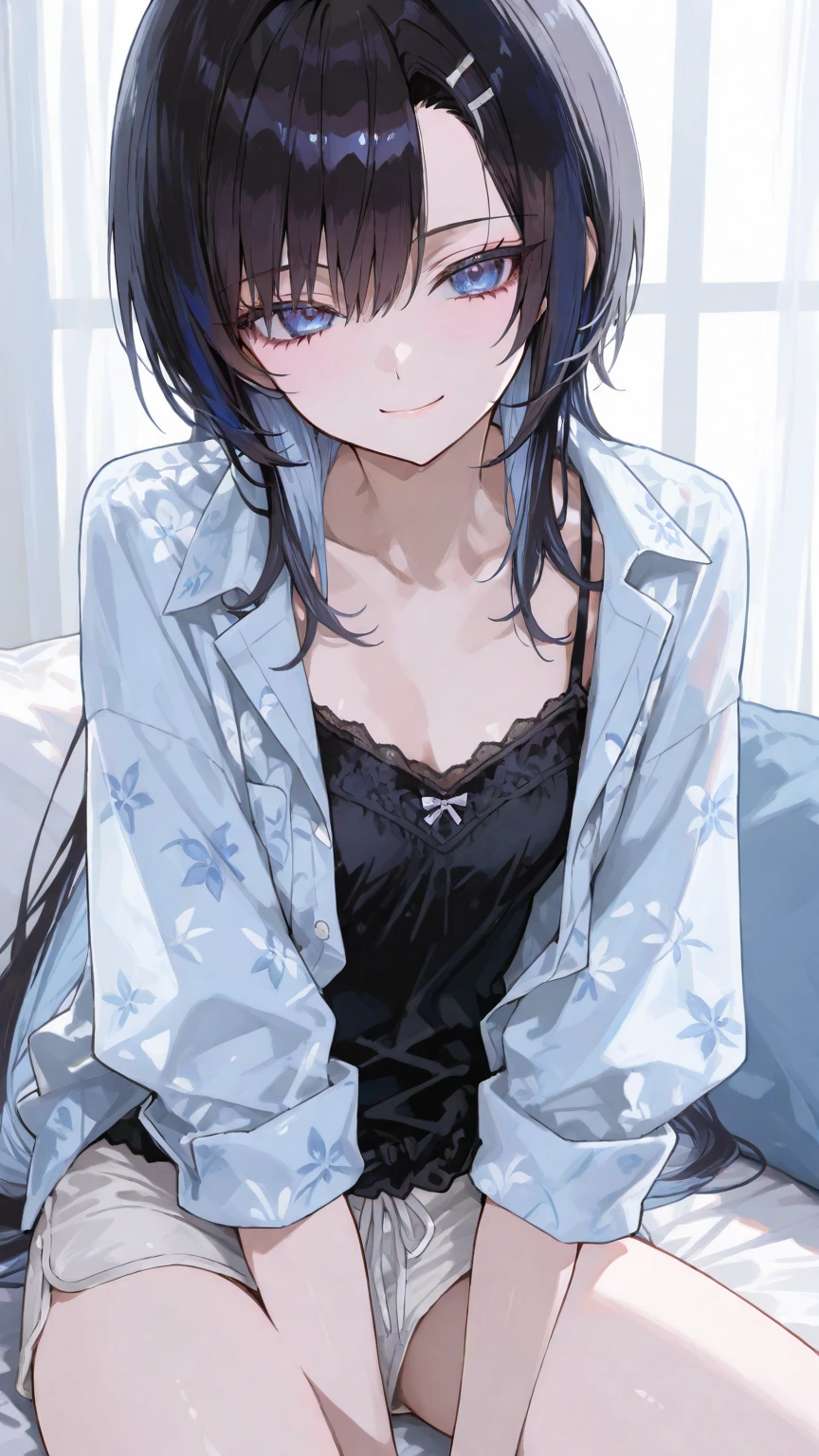 A 14-year-old boy lies in a bed at a transgender hospital.,The operation was successful,Become beautiful and charming,Idol sister wearing black silk