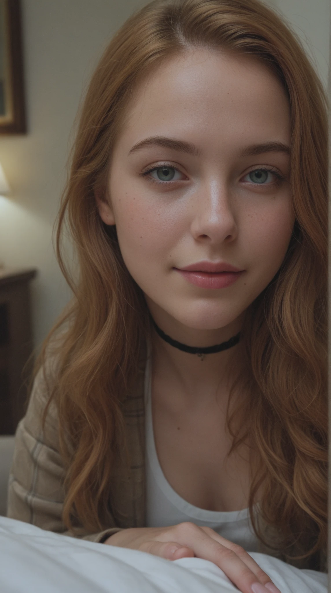 Photo of a college student, Purple-pink gradient,(((kneel)))Futuristic Linen Cotton, (Color tattoo:0.8) Cute face, Science Fiction, Dystopia, Delicate eyes, Heterochromia of the Eyes((side view))Back Room,Breathable wine red hair