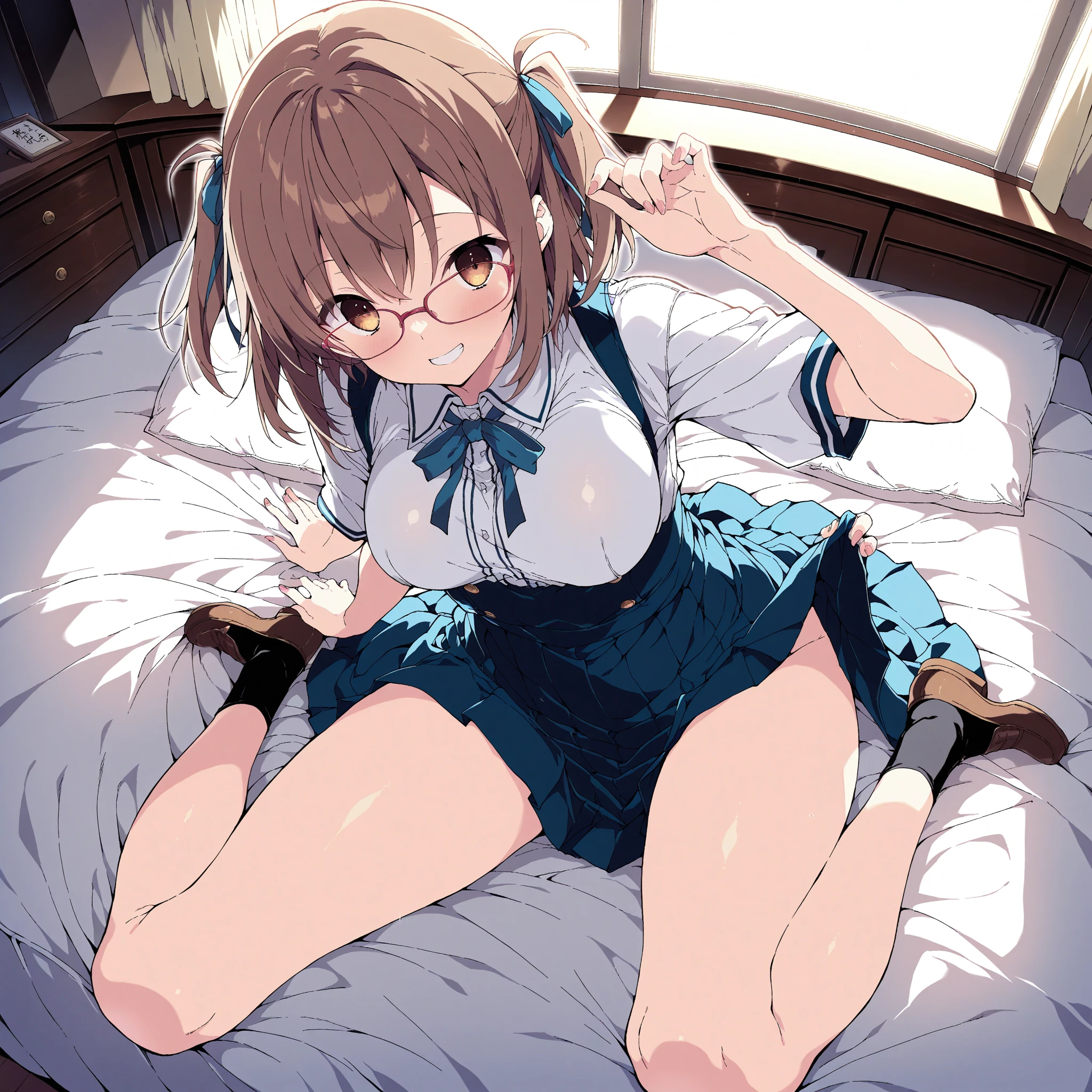 Close-up、(((blonde hair)))、(((vaginal sex))),((having sex)),((sexual position missionary))),wavy short hair、cute、summer:1.3、shirt:1.3、、skirt(((Highest image quality、High resolution、masterpiece、one woman)))、((((embarrassing:1.3、)))、(((cute)))、Super delicate and cute girl with black hair、soio、a high school student、16 years、8K Ultra High Definition、Delicate texture、short wavy Hair、flat chest、 ((Plaid mini skirt)))、(((Wear a cardigan over a collared shirt)))、(((navy colored socks))),,))),,Plain cloth,spreading her legs,exposed panties,nsfw,middle breast,living room,lying down on the sofa,spreading legs open wide with knees bent,creating the shape of the letter M,(((detailed race white panties))),showing armpit,having sex,,penis insert,splash semen,closed eyes