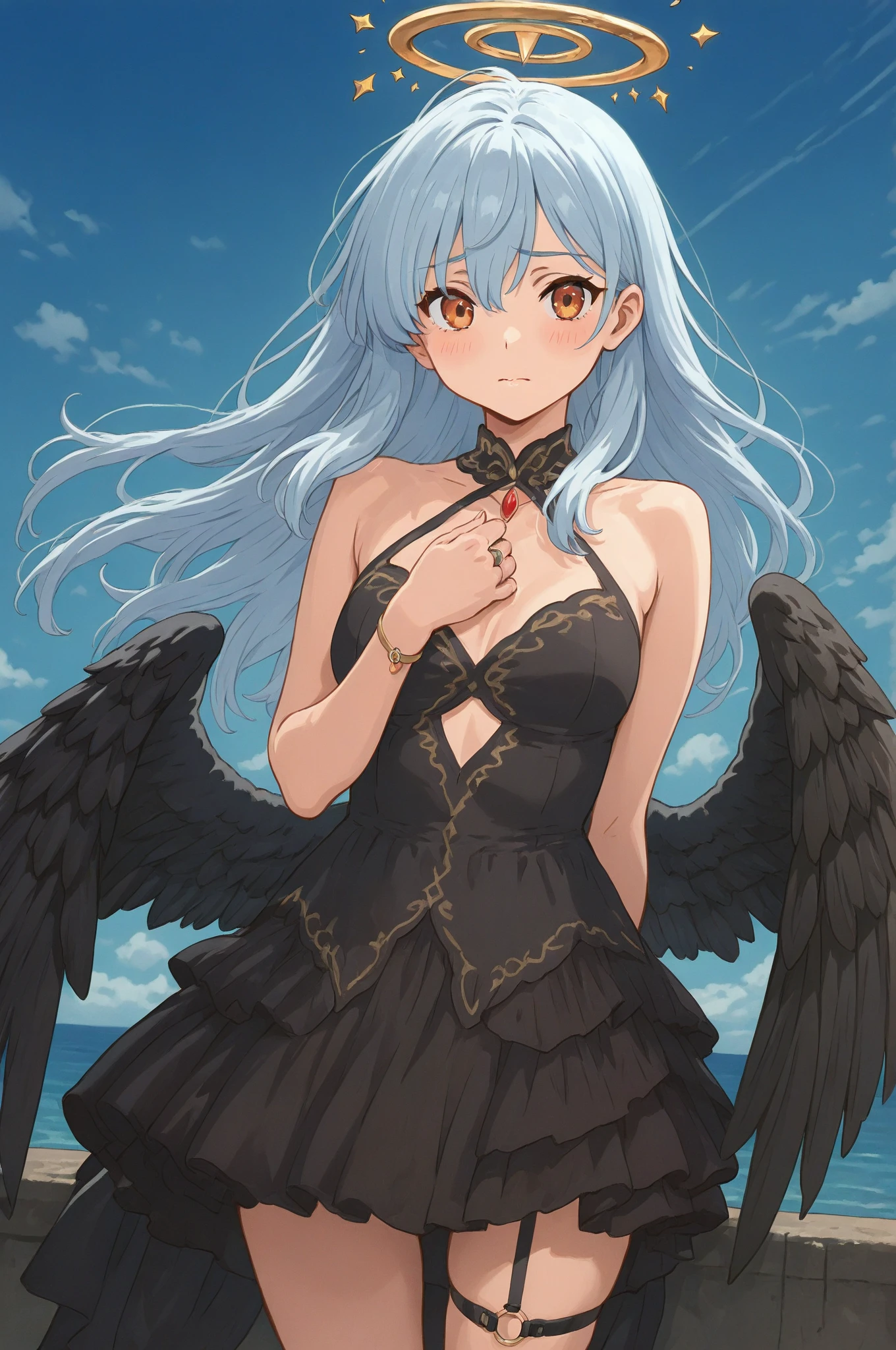 full body、White high heels、Swimwear、Standing in front、high quality,High resolution,16K,Sharp lines,1 girl,