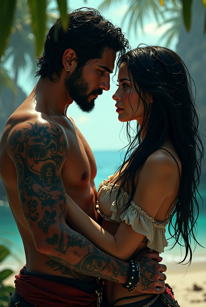 Sexy hindu bikni girl love with Maulana boy