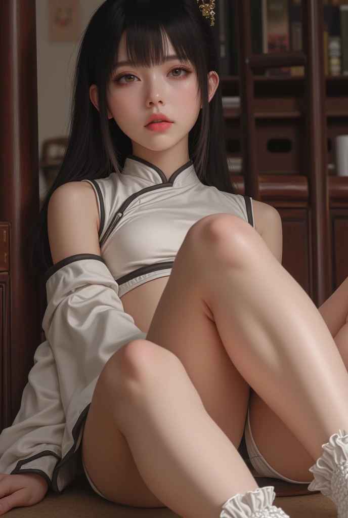 one-girl，Ray traching，White panty hose --auto