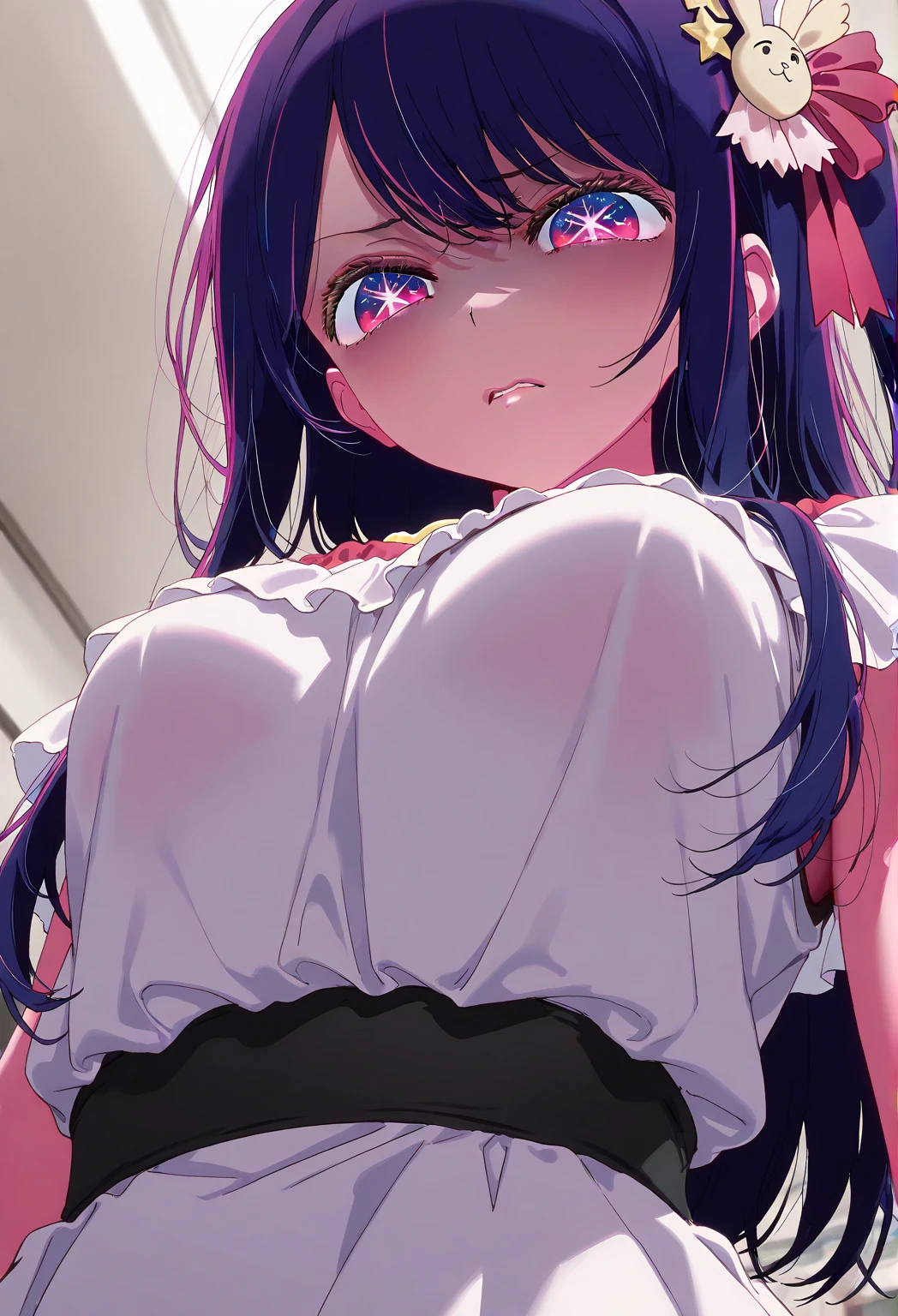 NSFW、Eye、girl、NSFW、No underwear、Pussy、tits、Open legs