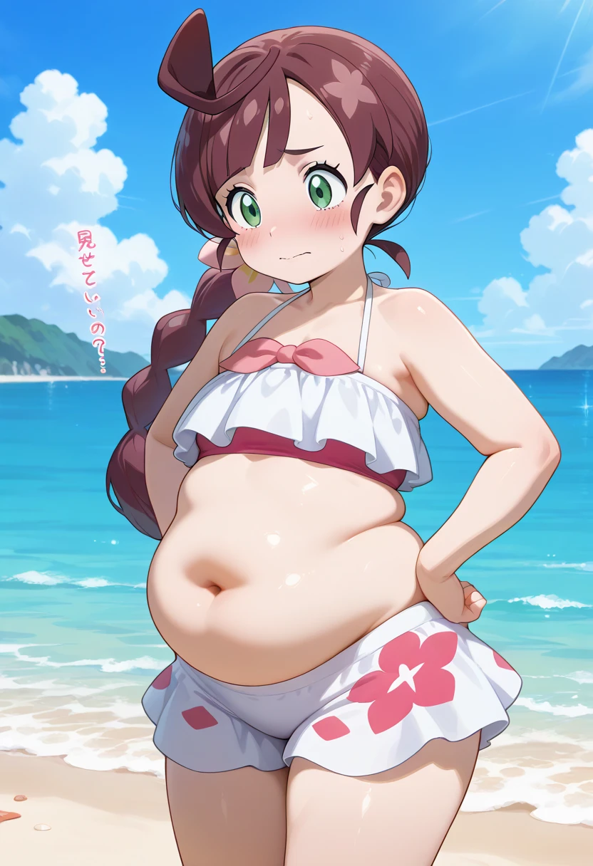NSFW,1girl,(clear,translucent:1.5),(illustration:1.0),vibrant colors, girl, masterpiece,(wet:1.1) ,sharp focus, best quality, soft lighting,nude, (detailed outfit:1.3),symmetrical eyes, dynamic pose,gradient black hair, red eyes, wide hips, mature female, thicc,curvy,(abs:0.9),gold egyptian jewelry, sunset beach,(toddler body:1.5),crouching,Uncensored