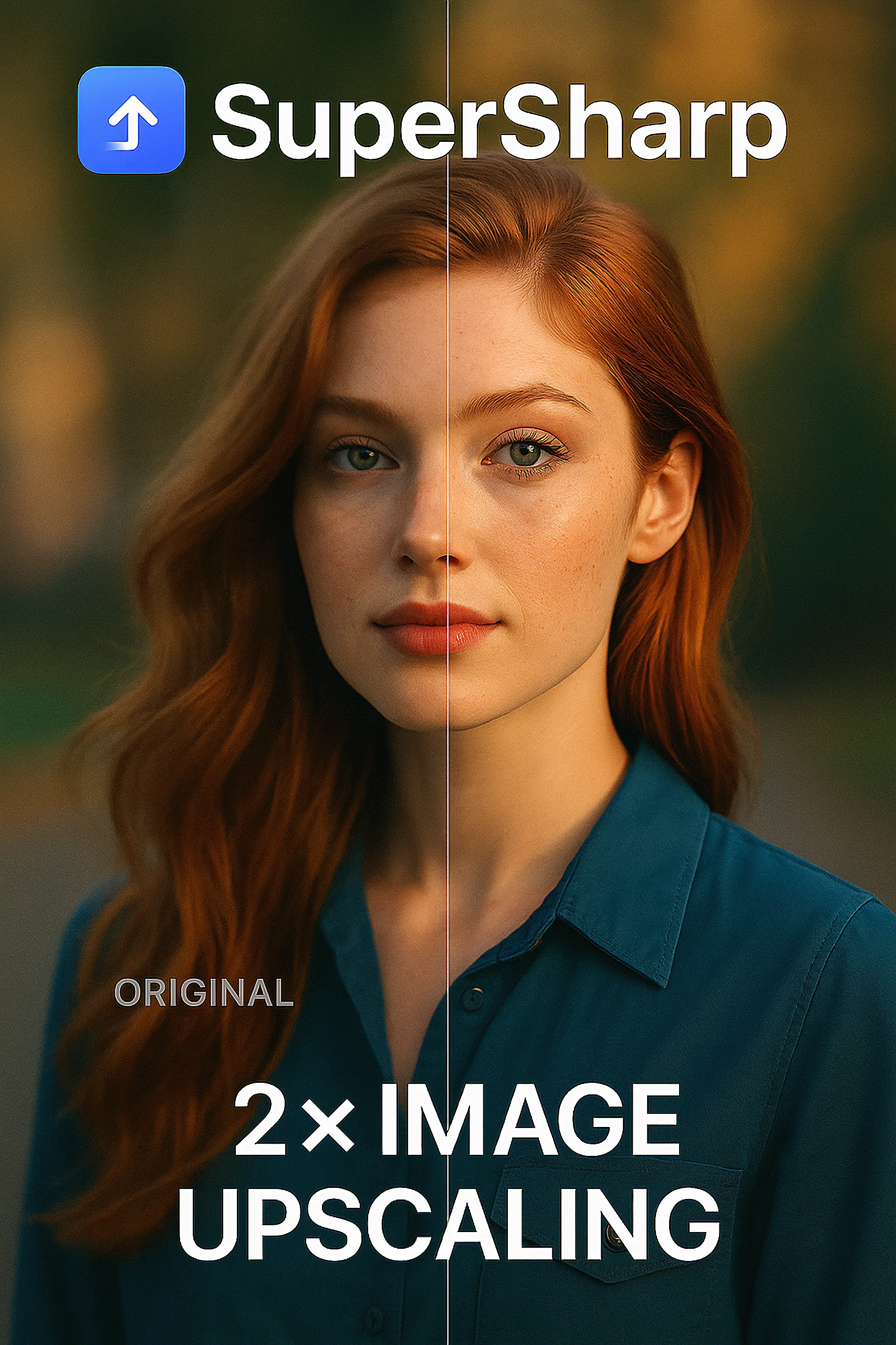 Super Sharper 2X Upscale