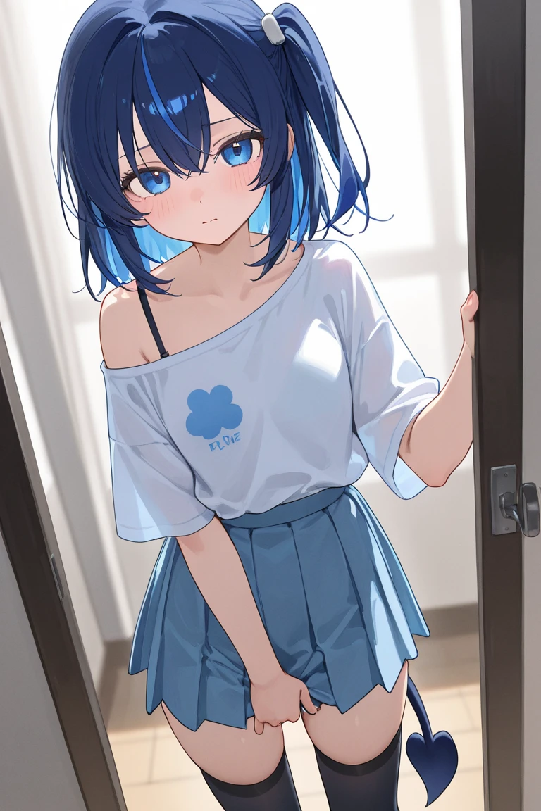?????? focus, High resolution、One Girl、Low length、thin、Girl gives ??????? to boy's penis standing in front of her、Grabbing the boy's penis、Navy blue short robe、belt、DQ6 Barbara、High Ponytail、(((Beautiful white skin)))、Orange Hair、Thighs、Angle from above、Captivating smile, (???????)、1boy, Boys only have lower body、The boy is standing in front of the girl with his ????? out、((?????)), ((???????)), (eject ???), ((????????? boy))