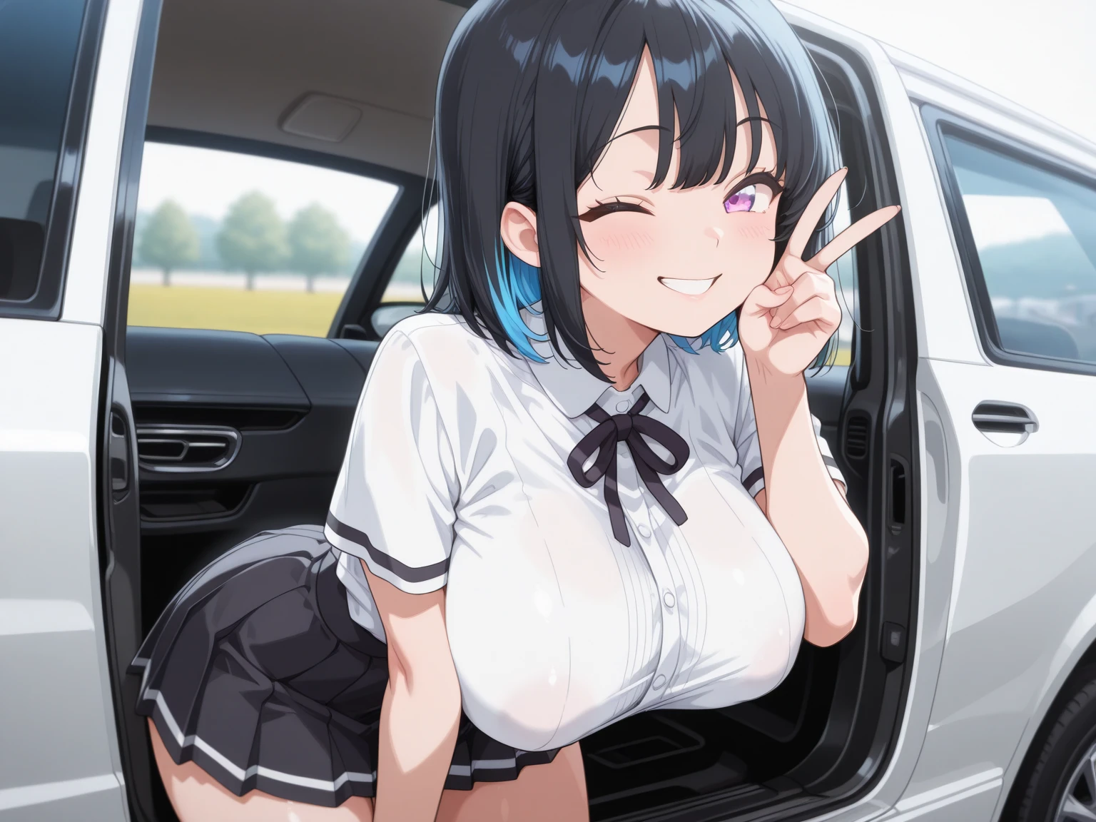 (8K、Highest image quality、highest quality、masterpiece)、detailed face、((1 baby girl)),milk maid braid hair、long hair、blunt bangs、evil smile、((grin))、((huge breasts))、((see through camisole))、red school bag,minimum skirt、((micro pleated skirt))、((micro mini skirt lift)、cowboy shot、((in the car)),((see through)),((nipples)),((nipples visible)),((sit on seat)),((spread legs)),((sweaty)),((show off erectile penis)),((((futanari girl)))),(((futanari loli))),(futa loli girl),hand to own penis,grab the own penis,hand to penis,touch the own penis,tekoki,Exposure,cum,penis into own hand,hand to the penis,grab own penis,Handjob,cum,semen,sperm,bukkake,cum on face,((penis ejaculates semen)),(((ejaculates semen))),school backpack,(((cumming on face))),((cum on face)),(Futanari),(masturbation),(((futanari masturbation))),loli,,Oppai,
