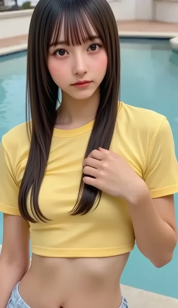 Neanderthal、Blonde、Thin smile、Very sexual skin、Great style、8-year-old、young、Correct human body、Sexy Body、Beautiful armpits、こちらをlureしている、Slender Body、lure、Baby Face、Very young、Normal human body structure、Flower Hair Ornaments、Twin tails、Childlike childhood、、Small shoulders、Short stature、Big Breasts、young顔立ち、Correct human body、Sexy beautiful girl