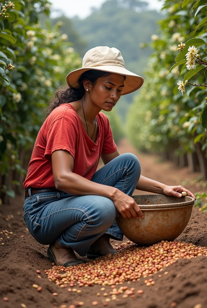 Poor  charming beautiful blind black girl that became rich in America after coming across a black pot of treasure dig by a grandmother in a farm abandoned for years during farming. 