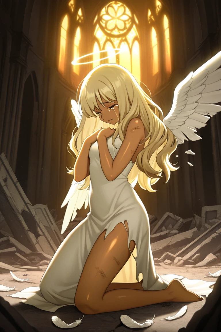 A terrifying angel according to the Bible