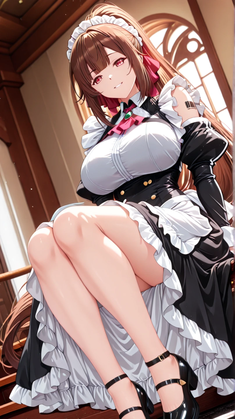 ((highest quality)), ((masterpiece)), (detailed), Perfect Face,gothic style,In a mansion,orgasm,Long Tongue,Embarrassed,hand in own hair,beautiful girl,crinoline,velvet,corset,Lace panties,((grab breats)),oiled skin,wet,kneeling,Spread your legs,Sweat