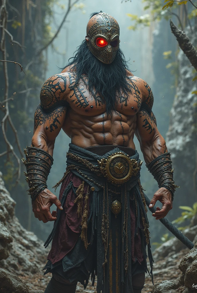 Anthro male cobra snake necromancer shaman, massively muscular with creepy tribal tattoos, terrifying, snarling & fierce, feral expression, impressive aura, ancient powerful magic, skulls, snake pit, poisonous light, horror, (expressive:1.4), (intricate details, masterpiece, best quality:1.4), environmental view, full length body shot, head to toe, gloomy eerie color palette, dynamic lighting