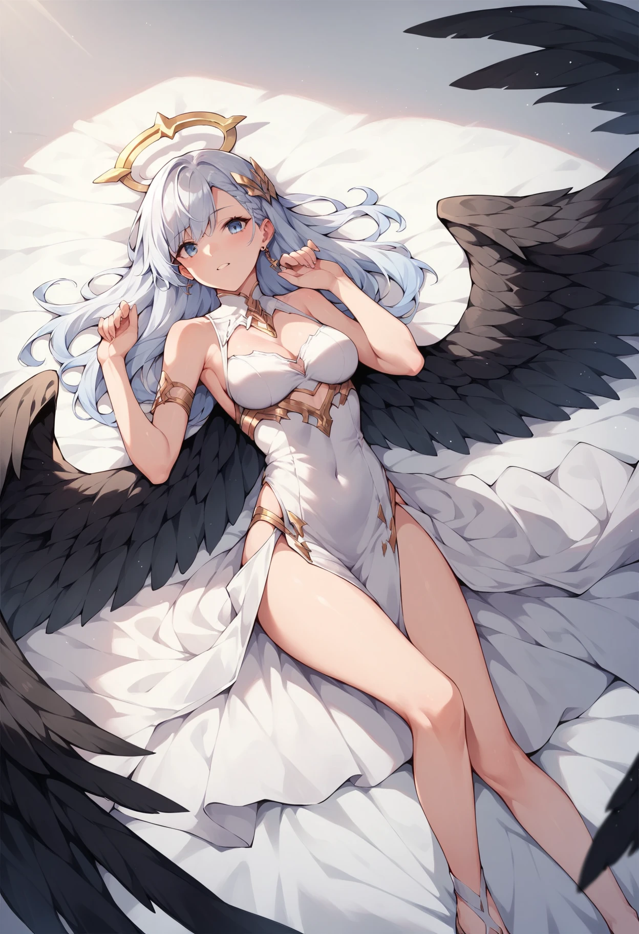 Reshiram,furry,Mo is cute.,Bust 85,Waist 56,Thigh 83,very good,Good resolution,go lie on the bed,wearing a black bikini,Good light and shadow details,shade,Sleep in a sexy position,Sweating