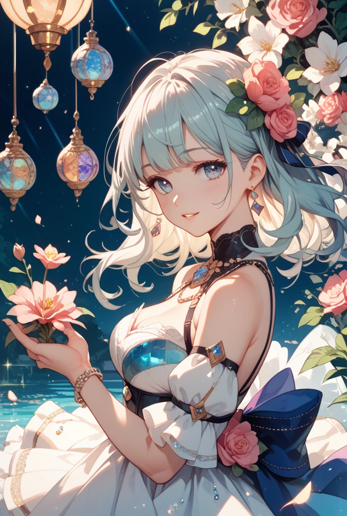 ((Best quality)), ((Masterpiece)), ((Ultra-detailed)), (illustration), (Detailed light), (An extremely delicate and beautiful),(((MagazineCover)))