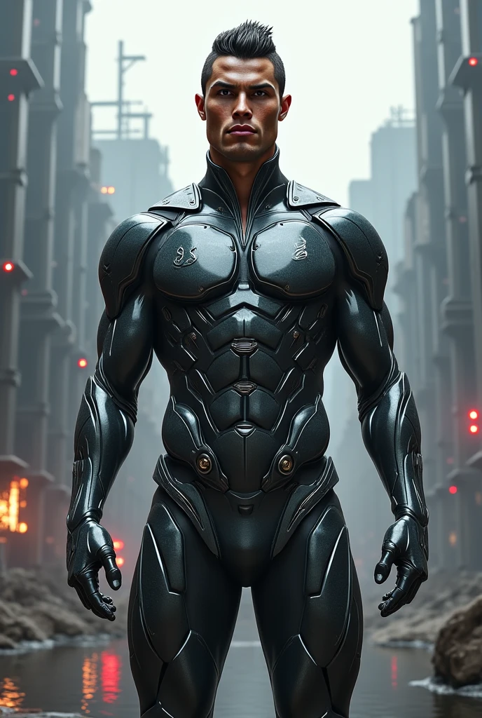25 year old strong man Colossus style, O alter-ego de Peter Rasputin, is a fictional character in Marvel Comics. The most famous power of Colossus is all of its skin made of chrome-plated silver organic steel including face. Chrome-plated silver metal is a psionic analogue of the element osmium, Known primarily for being a transition metal. It's an incredibly dense metal, able to withstand everything, strong and muscular body, dynamic poseid Pectorals: 1.3), (Reality:1.5), (Realisitc:1.4), (Absurdity:1.4), 8k, ultra details, beautiful detailed, (1:1.4 only), 1 young man, (Viewer facing:1.2), (newyork: 1.4), (time square: 1.3), (bright sunny day:1.5), Intricate Body Details, (Petite: 1.3), (best qualityer: 1.0), (ultra highres): 1.0), highly detailed face and eye, (photorrealistic: 1.2)