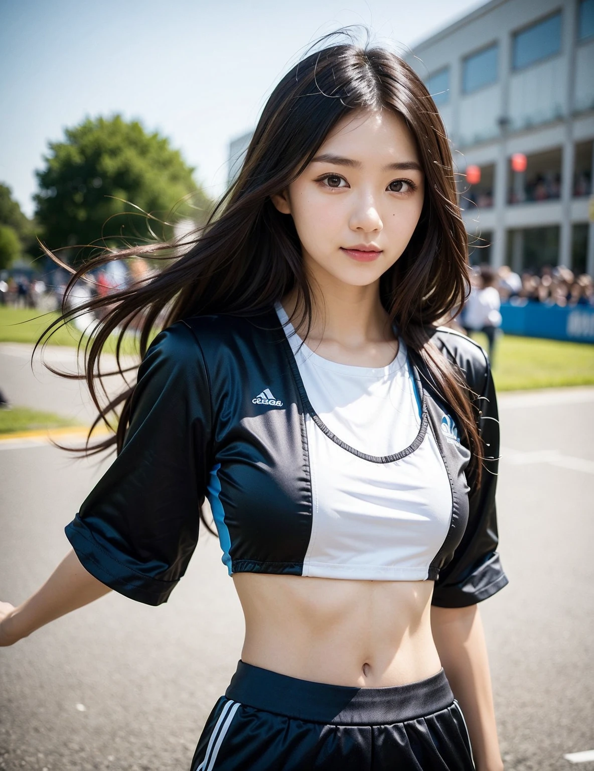 1 female,Sexy,Racing girl,Korean pop idol