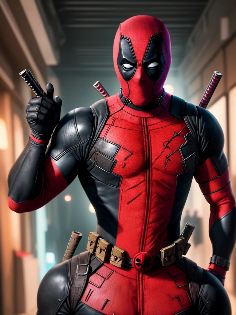Deadpool sexy body 