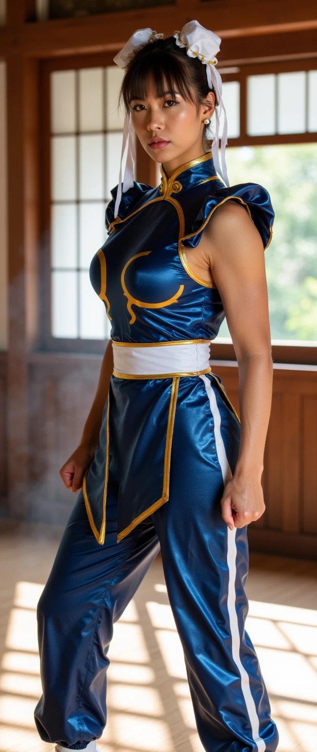 Woman with micro costume