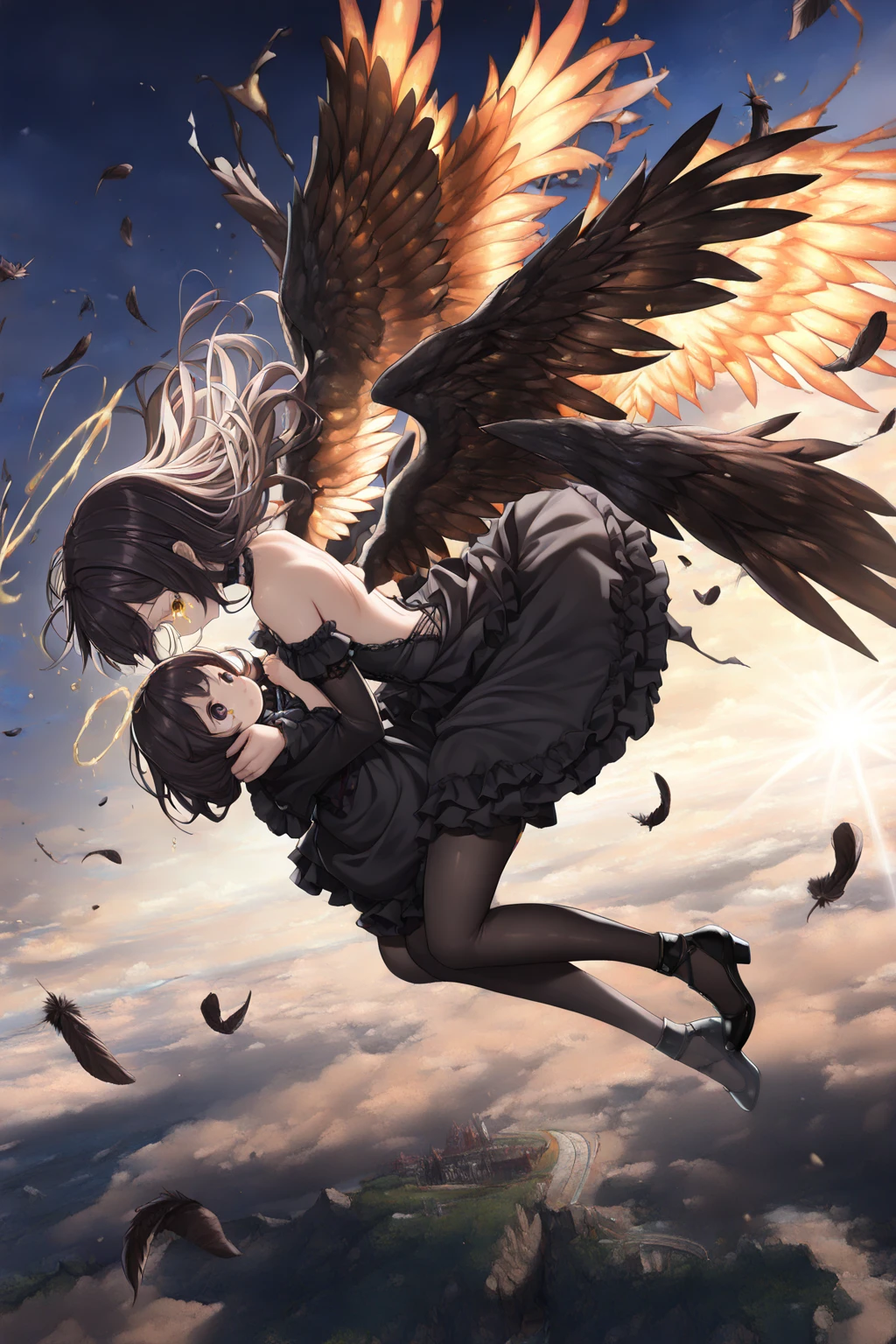 ,4k, 8k, raytracing, photorealistic, realistic, shaded, extreme detail quadruped, detail, detailed, extreme detail, 8k, real, realistic, crisp, sharp, high quality, shadows, raytracing, volumetric light, bloom by nurinaki, beach, (solo), girly, femboy, male, tail up, tailfeathers, feminine body, rear view, presenting butt, twink, thights, grabbing butt, spreading cheeks, surprised, horny, white eagle, avian, bird, orange beak, brown eyes, masterpiece, best quality, beautiful eyes, looking at viewer, swimtrunks, topless,