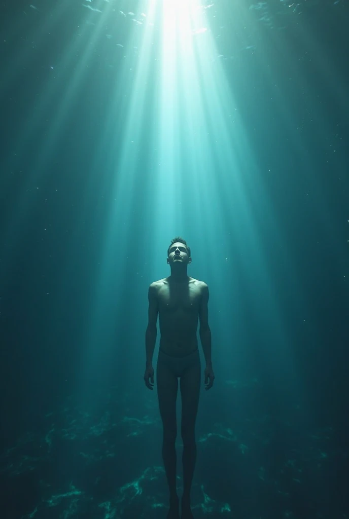 A young man's body was thrown into the sea.