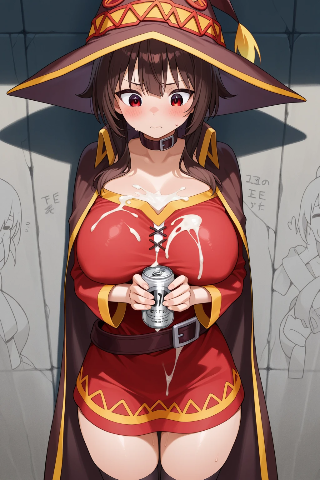 (masterpiece:1.2), (best quality:1.2)
<lora:add_detail:0.9> <lora:Line Tweaker_1.0:-0.850>
(nsfw:1.3)
huge breasts
Cheerful smile with bright eyes
(pirate:1.2) skull and crossbone
in space ship
(soft glow, glowing haze), looking at viewer
CAPE nude
<lora:emeraldasV2:0.6> (EMERALDAS:1.0) 1girl, solo, (SCAR:1.3), BLUE EYES, (cum on tit, cum on body:1.2)