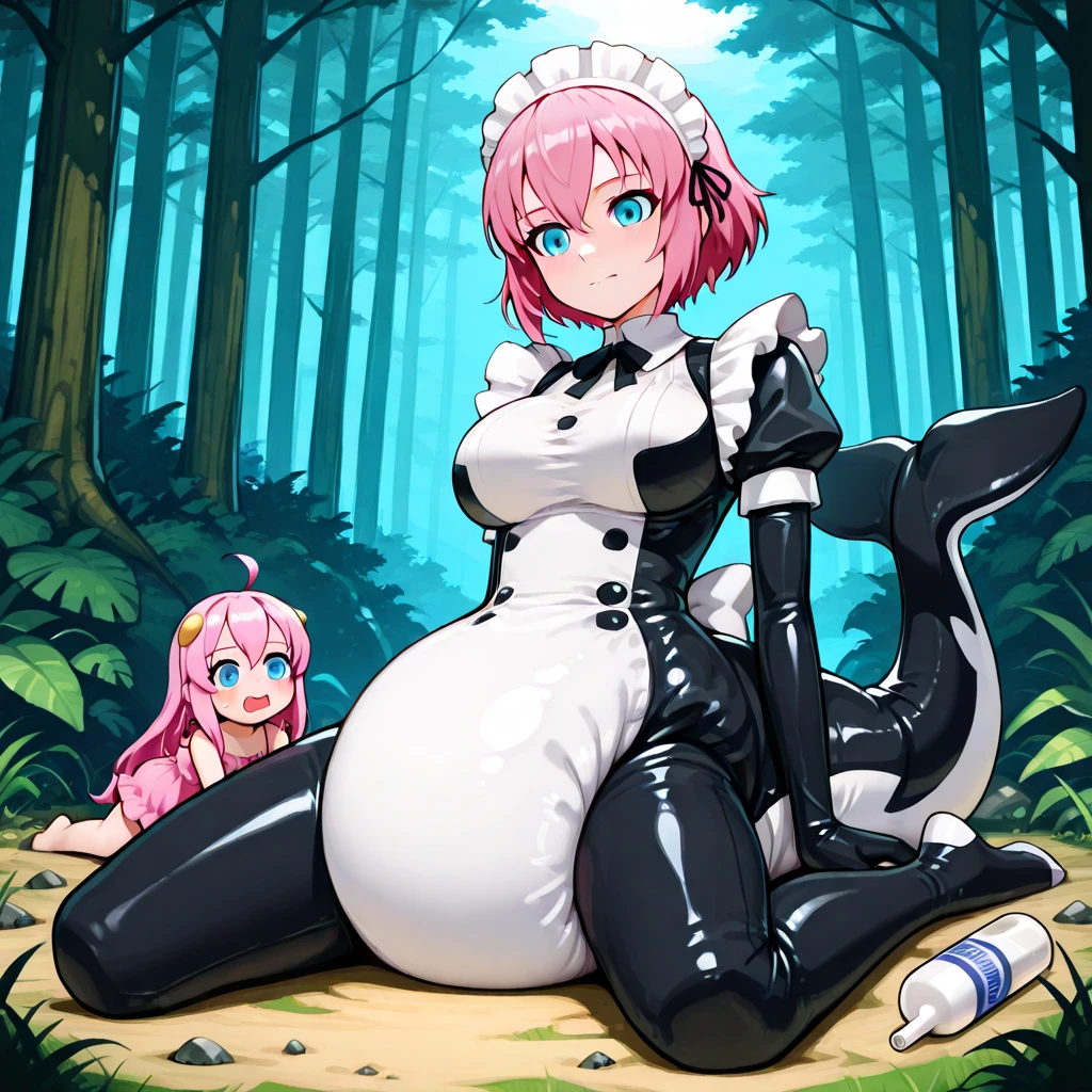 single girl, human girl, blonde, maid uniform, ripped clothes, bestiality, on all fours, gigantic monster, gigantic monster, gigantic monster ????, gigantic monster ?????, sex with monster, anal sex with monster, sex with gigantic monster, anal sex with gigantic monster, extra thick ?????, extra thick ????, double penetration, hard sex, hard anal sex, ????? as thick as an arm, ???? as thick as an arm, extra thick ?????, extra thick ????, (giant penis: 1.6), inside a pussy, stomach swollen with ????, loads of semen, ahegao, pregnancy, pregnant woman, laying eggs, birth, monster eggs, monster eggs, outdoors, forest, woodland, grassland