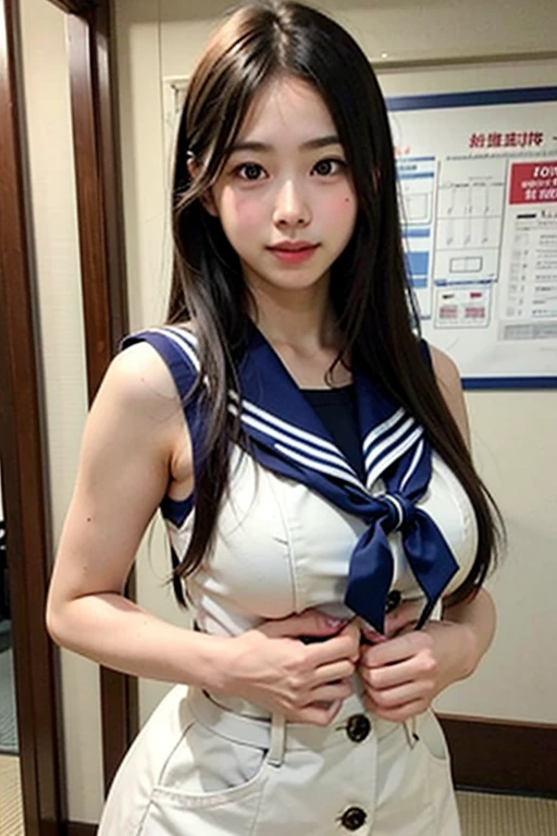 、Sex、Creampie、Ample breasts、nurse、Pussy、Creampie、Ample breast、Sailor suit、