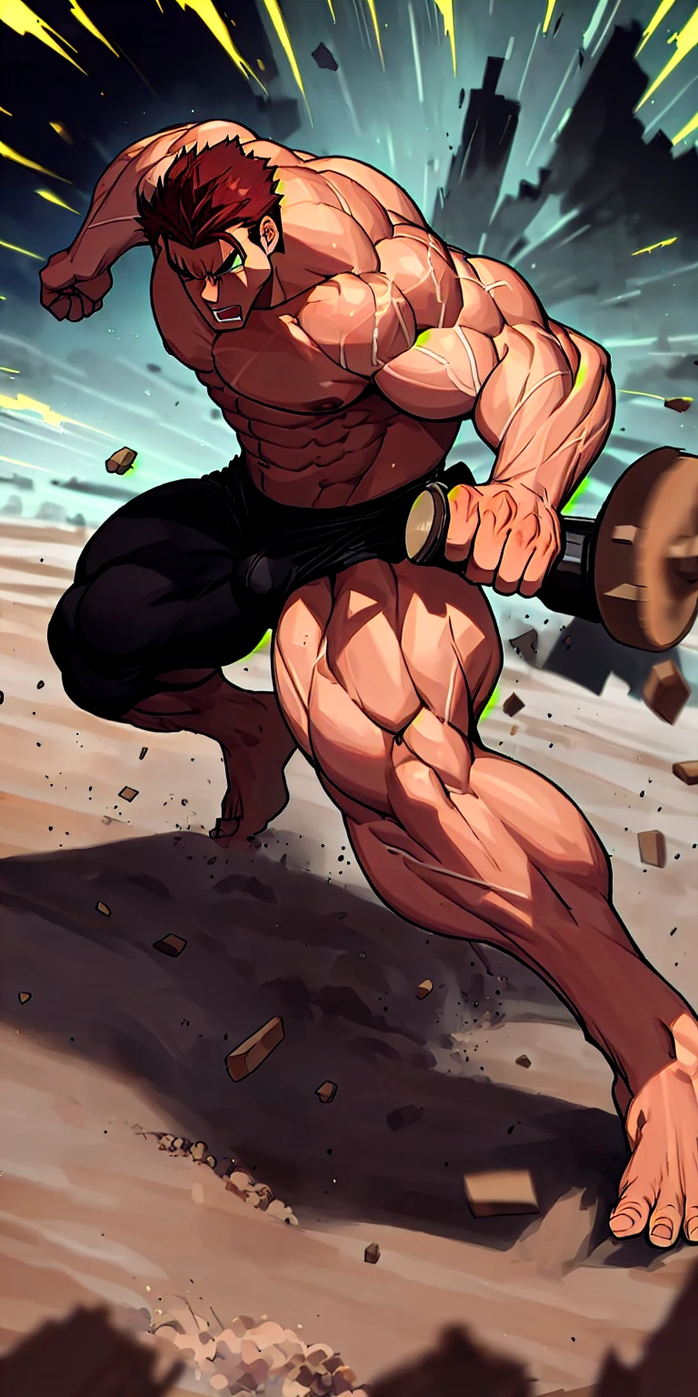 (graphic novel style, dark novel style, comic style, 2d:1.5), (hyperrealism, masterpiece:1.4), (colourful, soft cinematic light:1.1), incredibly lifelike, Extremely high-resolution details, 8k, best quality,extremely detailed, colorful, man, fly, jump,jumping, ((fullbody)), (((Falling))),parachutesky, sky, (clouds:1.1), from away, aerial, ((rope)), ((strap)), ((parachute)), open parachute, (((Falling))), cloud,sky, hands in pockets,legs up, air falls, wind, best_falling, ((((backpack)))), ((parachute)), (((Man))) in black shorts and black Bondage with parachute lines and parachute, Adult, Italian, Mesomorph Muscular body, perfect Olive skin, short Muscular neck, Rectangle faces, Muscular fitness arms, Attached Cupped Symmetrical Ears, Low Forehead, black short combed back hair, Fleshy nose, Bold Tapered black Eyebrows, High Angular Symmetrical Prominent Cheekbones, Heart-Shaped Cheeks, triangular Chin, Angular jawline, brown Upturned eyes, Thin nude Lips, Designer Stubble black whiskers, triangular black hair beard, Athletic thighs, Muscular fitness legs, big muscles,