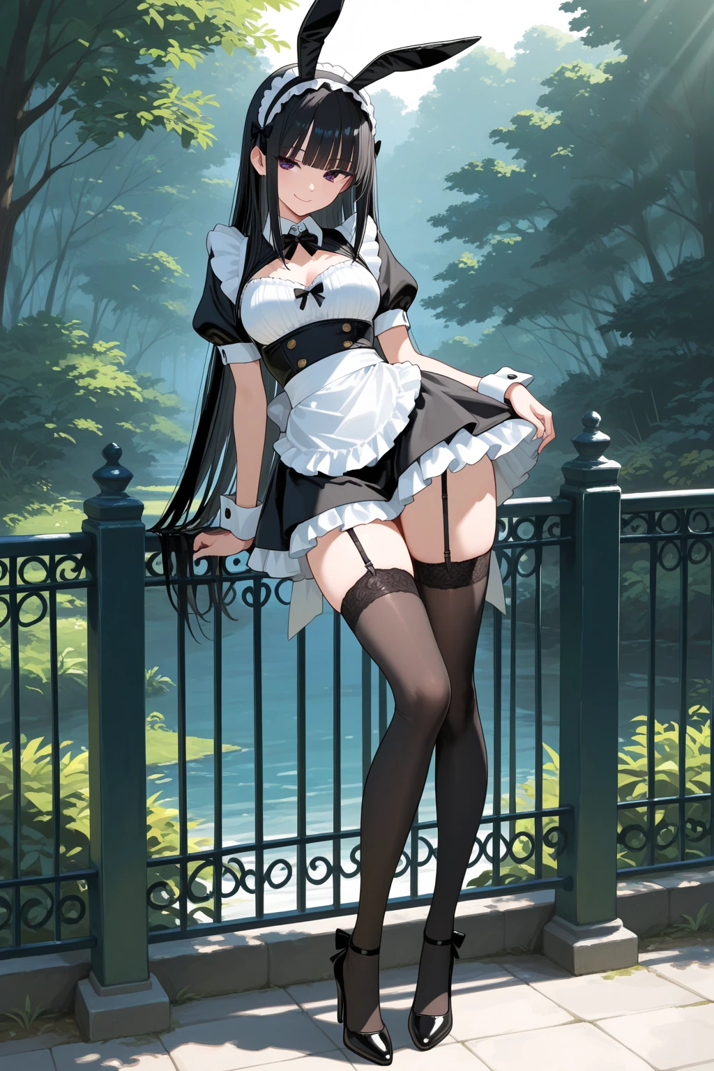 ((masterpiece)),((best quality)),ultra-detailed,illustratio,1girl, solo, censored, underwear, panties, pantyhose, elbow gloves, brown hair, gloves, clothes pull, panty pull, brown eyes, breasts, nipples, ass, long hair, mosaic censoring, pussy, blush, ribbon, high heels, pantyhose pull, hair ribbon, open mouth, looking back, twintails, shoes, medium breasts, dress, white panties, small breasts, dress pull, night, window, ponytail,Beautiful body,Beautiful Nose,Beautiful character design,perfect eyes,perfect face,alluring,wallpaper,perfect lighting,Colorful,ultra highres,4K,photography,(Beautiful, normal breasts:1.2),(beautiful face:1.2),(narrow waist),(full body:1.3),shiny skin,anime screencap,nsfw,<lora:Houjouin Seika:0.7>,outdoor,park,Sea of Flowers,fountain,Pigeon,petal,day,Blue sky,