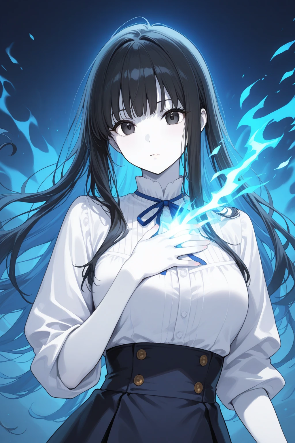 (best quality, masterpiece, highres),1girl,solo,evil smile,evil eyes,flattop,taut_clothes,cropped arms,panasonic lumix s pro 70mm,dynamic_angle,
<lora:draw sword from chest_v1.06:1>,draw sword,electricity,from chest,hand up,