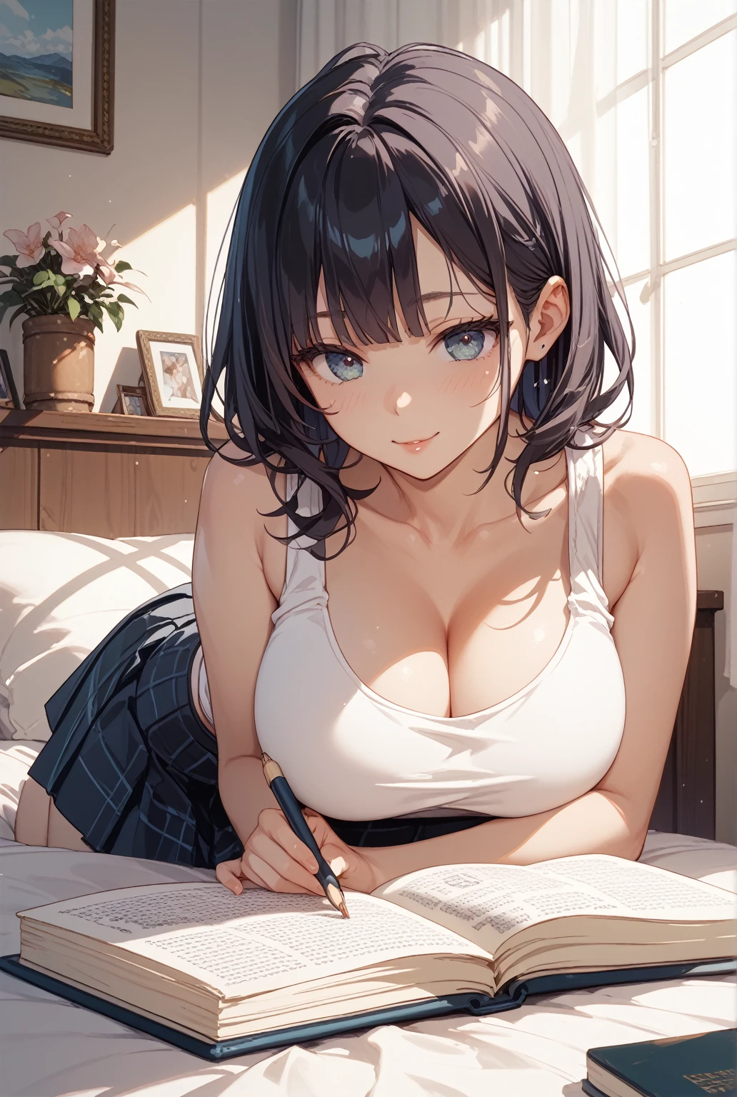 (beautiful purple eyes:1.2),