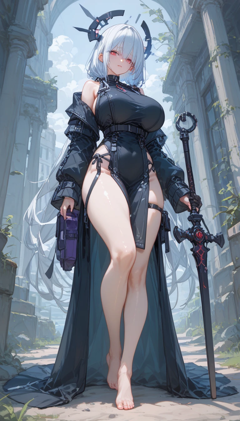 (masterpiece, best quality), 1girl, fullbody, big breasts, collarbone, (nsfw:0.7), (simple background), model posture
Vampire hunter, garlic necklace for protection, wooden stake with a sharpened point, crossbow with silver-tipped bolts, holy water vial with a blessed seal, hidden crypt with a vampire lair