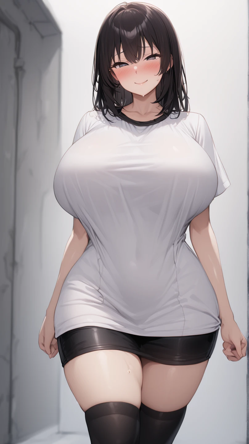 Ultra-realistic 8K CG，Flawless face，flawless perfection，full bodyesbian，huge tit，Huge breasts，A sagging breast，long leges，Slim，being thin，Lower chest position，Swollen breasts，crisp breasts，Breasts during lactation，Lactation，Tender white skin，squeezing breasts，A sagging breast，black reotard，exposing your navel，handcuff，There is a white liquid flowing out between the legs，Pee your pants，There is white fluid between the legs