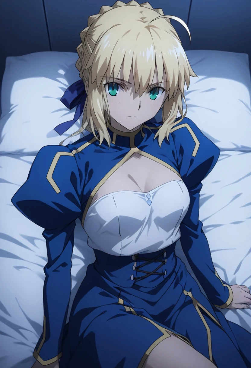 Artoria Lancer, boobs