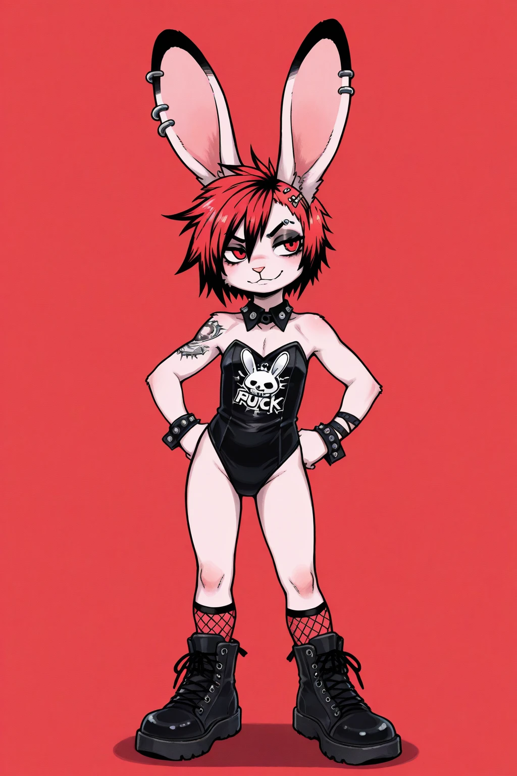 1clowngirl, single white skin girl,(((pale skin))),(((extremely complex pattern flower lace semi-transparent sheer micro maid gaterbelt lingerie small french maid ))),(((micro sexy complex pattern flower lace semi-transparent lascivious french maid lingerie))),(((SHOWING haired PUSSY))),araffe with pink hair and sexy sheer goth provocative lingerie horny posing like a porn actress in a hotel room very lascivious & sleazy atmosphere horny mode, This captivating masterpiece showcases a 21-year-old gothic beauty with long, multicolored hair and striking aqua eyes, exuding a provocative and lascivious vibe. Dressed in vintage, sheer goth lingerie, fishnets, a choker, and thigh strap, she embodies a mix of pastel goth, neo goth, and darkwave aesthetics, complete with a red clown nose. Against a graffiti-covered wall with paint splatters on her body, she stands in a sleazy hotel room, with 3-point lighting and a flash with a softbox, channeling an edgy clown persona. Despite the provocative elements, the image remains tasteful, focusing on artistic expression and contrasting gothic horror vibes with vibrant paint splatters. The final product is a highly detailed, stylized oil photo, masterfully created with HDR technology and 8k resolution. ,pastel goth