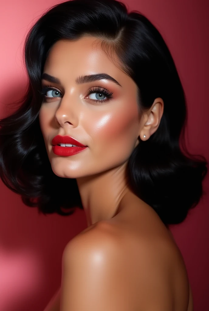 (best quality,4k,8k,highres,masterpiece:1.2),ultra-detailed,(realistic,photorealistic,photo-realistic:1.37),beautiful eyes,beautiful lips,detailed face,red lipstick, black hair, gorgeous woman, long eyelashes, sexy, medium breasts, nude, confident expression ,flawless skin, posing gracefully, flowing fabric, red soft and silky material, graceful movement, vibrant colors,artistic lighting, studio photo shoot, full body frame, dreamy atmosphere, all red background, nude, nude