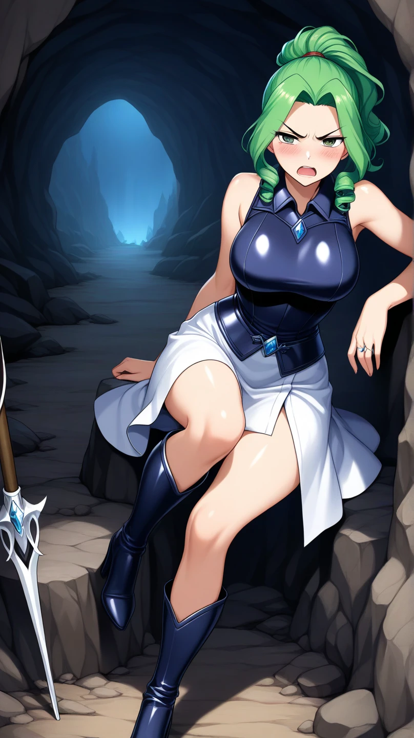 masterpiece, best quality, brandish, looking at viewer, blowjob
