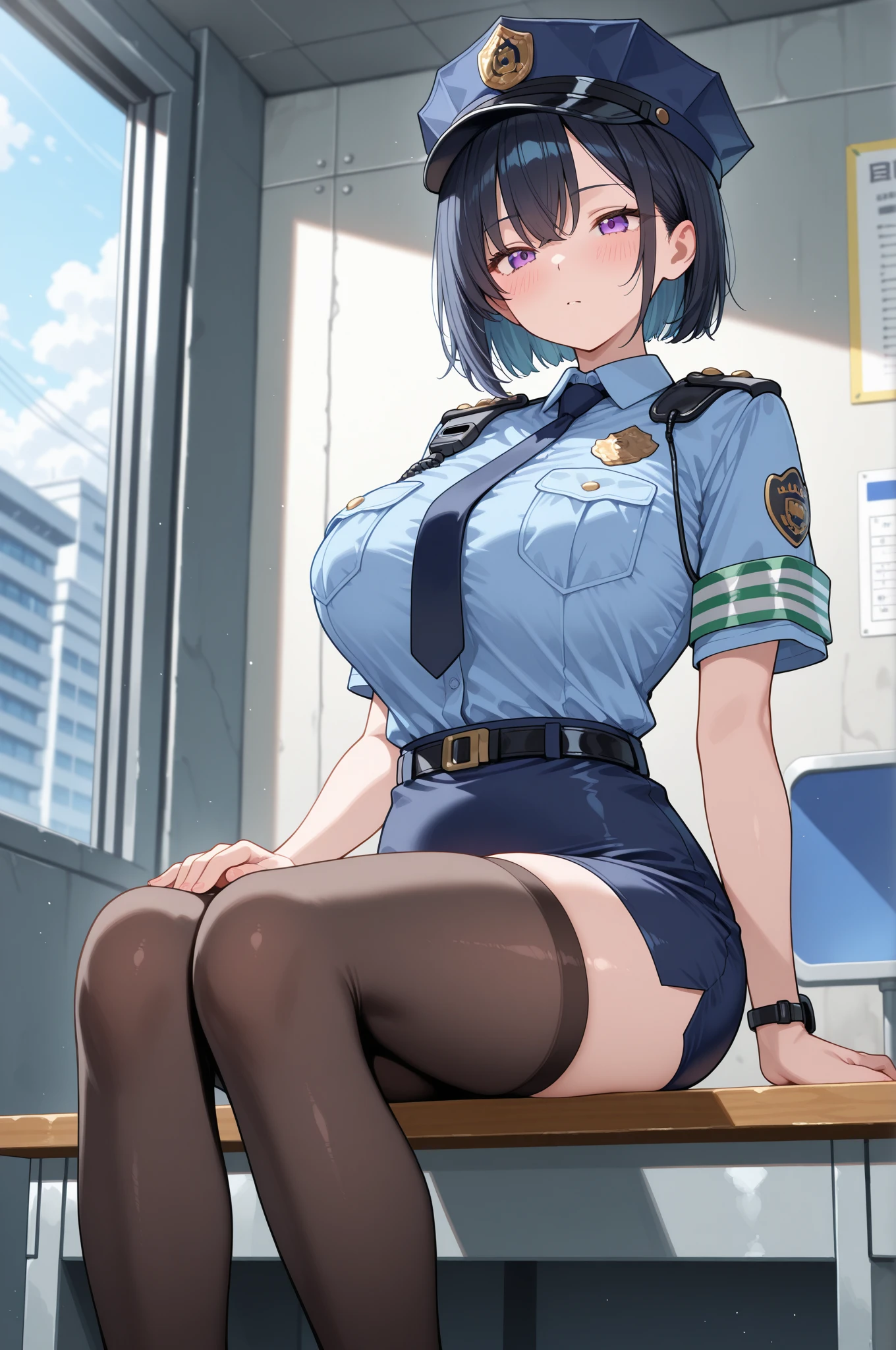 Police、Money in one hand、Multiple uncles、A woman is surrounded by old people、5-people、Holding a banknote in one hand、Grin、おじさんとgirl、Female police officer、ミニスカートPolice、Uncle gives money、Get money from your uncle、Midnight、Money in one handを持っている、Laugh shyly、high school girl、Browsing Caution, 1boy and 1girl, In underwear、Back alley at night、30-year-old woman、Police uniform、Beautiful woman、Very thick thighs、Very short tight skirt、Please lift your skirt and show me your underwear.....、Spread your legs wide、Captivate the audience、Best image quality、High resolution、masterpiece、super high quality、Thick pubic hair、Have money in your hands、Lace panties、Very big ass、Very large breasts 、Blushing、4K quality、Wearing black pantyhose、Sweaty all over、Heavy breathing、{Highest quality}, {so beautiful}, {Very detailed}, {Best illustrations}, Browsing Caution, girl,