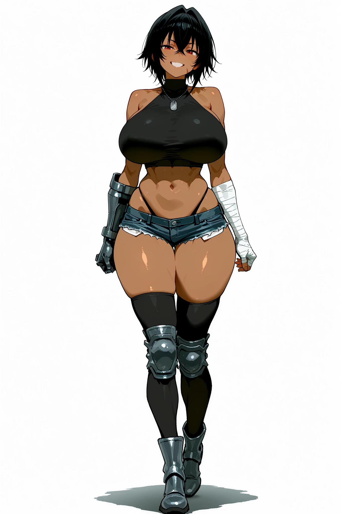 score_9, score_8_up, score_7_up, score_6_up, score_5_up, rcklgnd, 1 girl, amazon warrior, medieval, adorable, big breast, tiny bikini