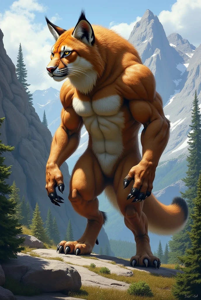 uploaded on e621, (by Kenket:0.4),(by Arthur Lismer:0.6), (by chunie:0.3), solo, male, anthro snow leopard, <lora:LoraTaiLungBY_tailung:1> tai lung \(kung fu panda\), (fluffy:1.3), furry, buff, muscles, fullbody, lush forrest, karate, detailed background, (cinematic lighting:1.2), perfect focus,
8k hd, photo, (realistic fur:1.1), (extreme fur detail:1.2), professional photoshoot, front view, (detailed pixar yellow eyes:1.2), real life, <lora:add_detail:1.6>, animated movie, depth of field, bokeh, sunset, sunbeam,erection, penis, sexy, heavy testicles, precum, beckoning look, genital focus, nude,