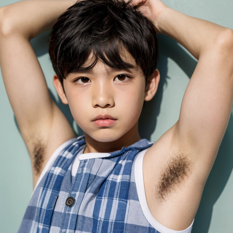 chest hair are growing and very very hairy boys