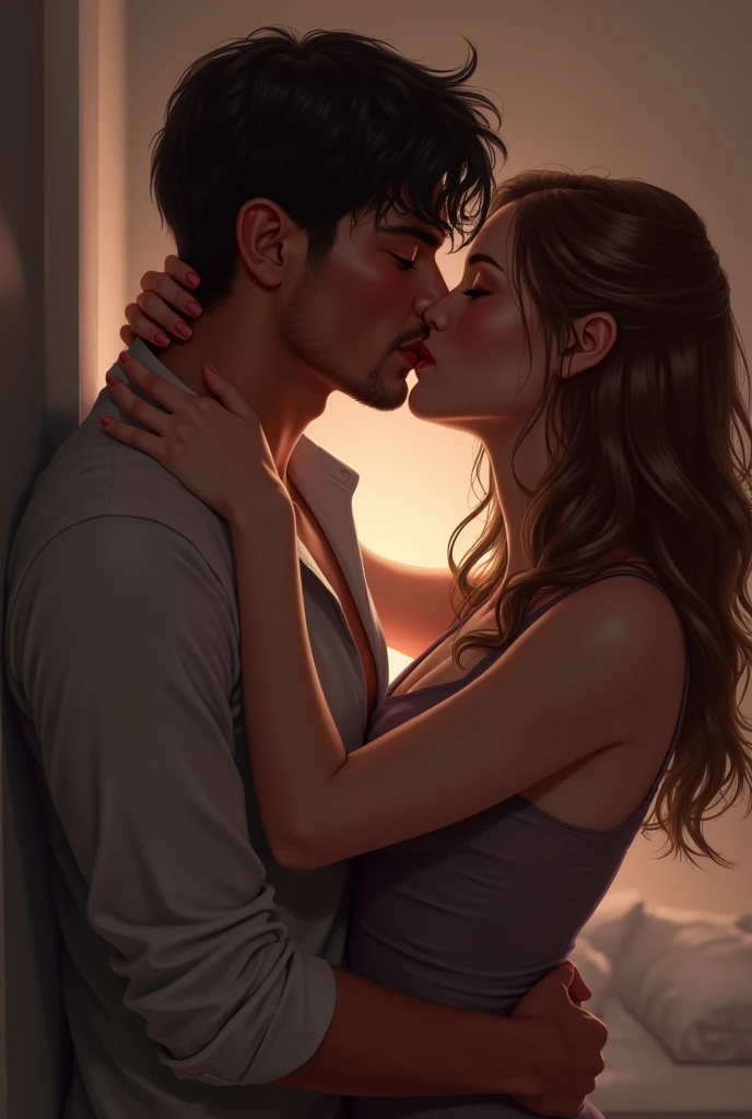 Guy named Abhishek kiss with a guy named Kayra