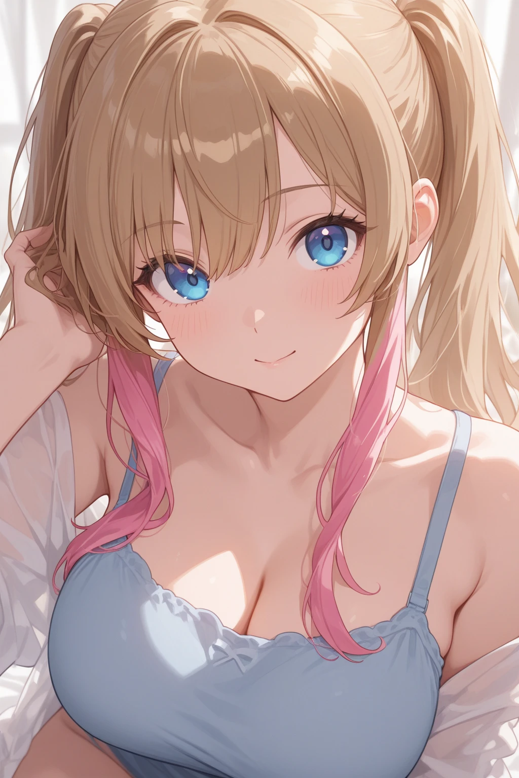 Masterpiece, best quality, 1girl,  <lora:kwFemale_Beta40-SDXL_v1:1>, waifu