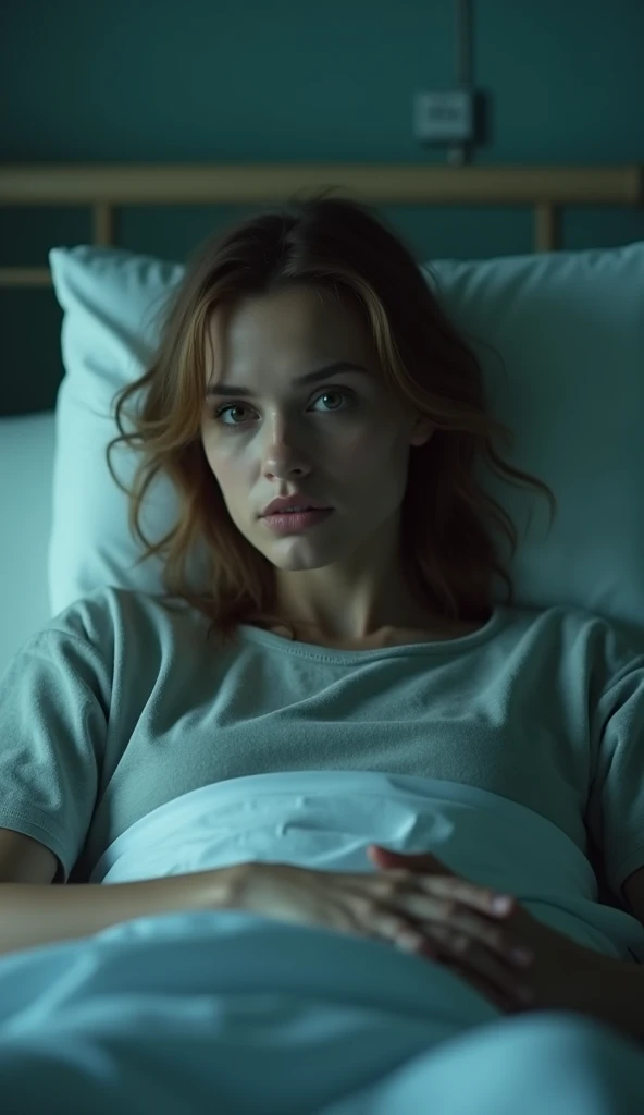 create a red-haired Scarlett Johansson dressed as a doctor in an environment with 360° Body Scanner: Upon entering the room, a 360° body scanner performs a complete analysis of the user's body in a few seconds, providing data on general health, such as cholesterol levels , glucose, blood pressure and even indicators of potential problems.
Biometric Analysis Smart Mat: The entrance mat is equipped with sensors that measure parameters such as heart rate, step patterns and balance. This data is automatically sent to the biometric analysis system.
Smart Diagnostic Mirror: The mirror in the bathroom is more than a simple reflection. It uses facial recognition technology to detect signs of fatigue, dehydration or even symptoms of illnesses like jaundice, and displays visual alerts to the user.
Biometric Clothing: The wardrobe contains clothing equipped with biometric sensors that constantly monitor the wearer's vital signs, such as body temperature, heart rate and respiratory rate. This data is sent to the central health monitoring system.
Smart Bed: The bed is equipped with sensors that monitor sleep quality, breathing patterns and movements during the night. Based on this information, the system can suggest adjustments to your sleeping position to improve rest.
Telemedicine Station: A dedicated telemedicine station allows remote consultations with specialist doctors. Equipped with high-definition cameras and remote monitoring devices, patients can undergo basic exams and receive medical advice without leaving home.
Automated Medicine Cabinet: A smart cabinet keeps stocks of medications and supplements. Using facial recognition and biometric authentication, it releases only the prescribed doses to the user, ensuring safety and adequate control of the medication.
Virtual Health Assistant: An artificial intelligence assistant is always available to provide health information, answer questions, schedule medical appointments, and even provide personalized guidance to