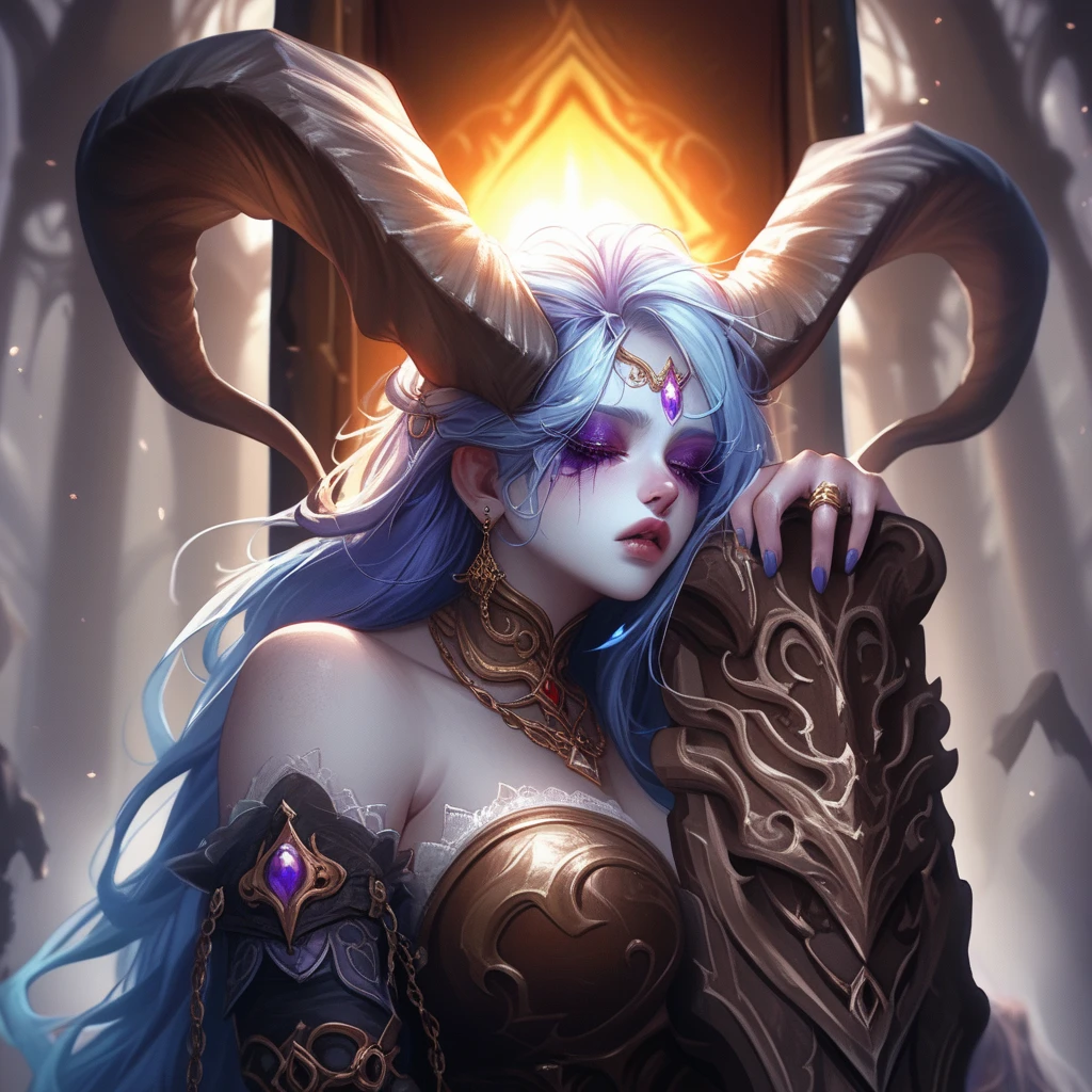 Goddess Cthulhu,An anthropomorphic figure full of mystery and fear,Terrifying and unknown。